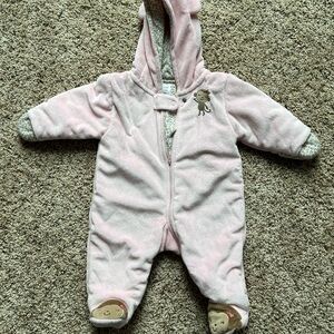 Carter’s Size 3M Just One You Travel/Cold Weather Sleep Sack Monkey Print | Pink